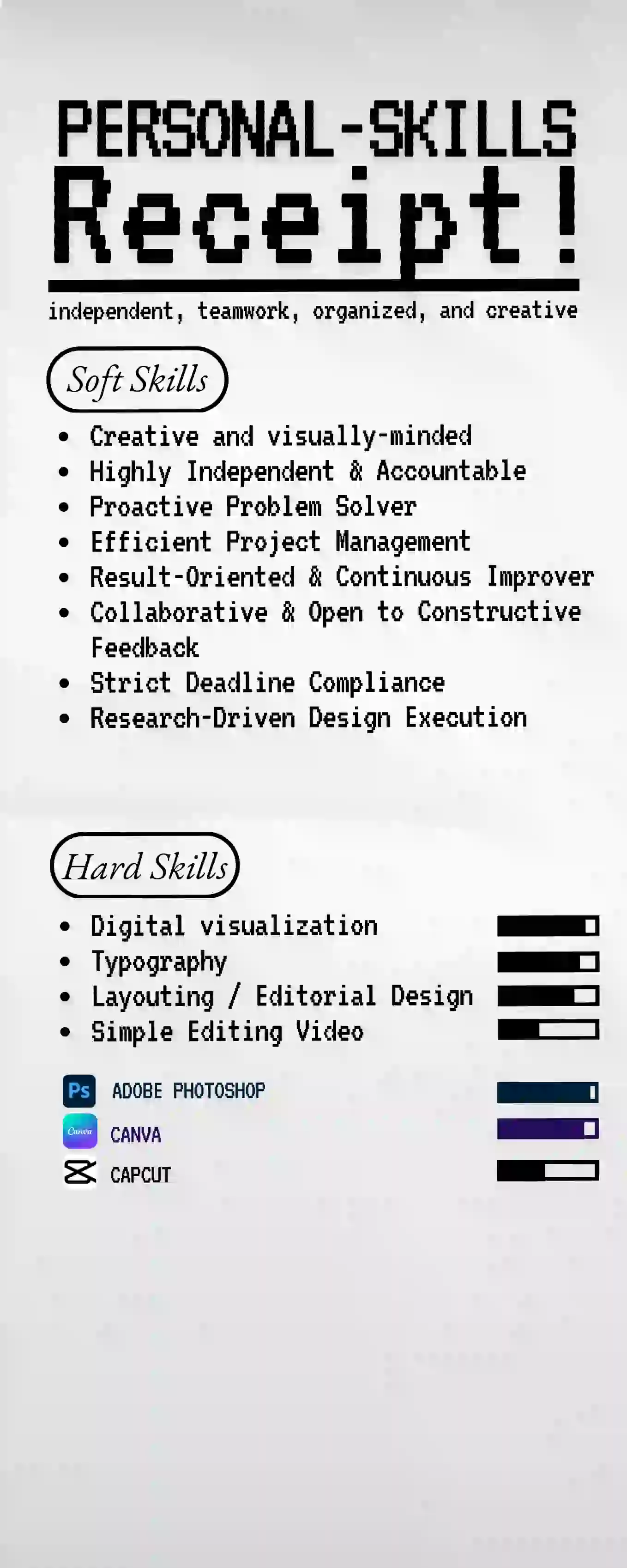 Personal Skills